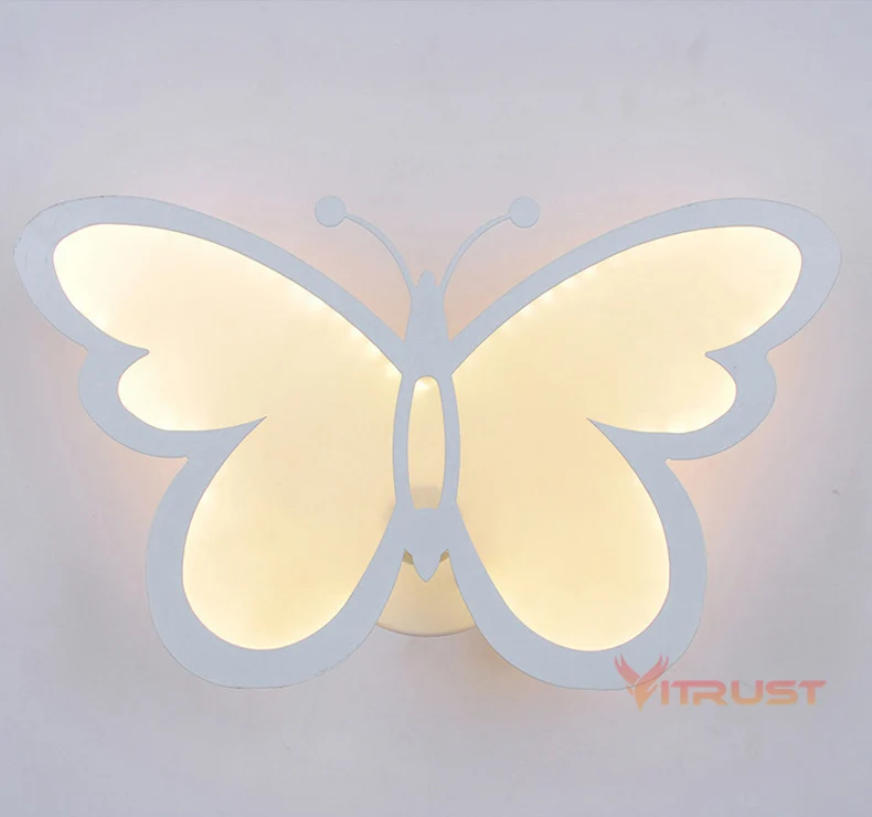 Светодиодный настенный светильник в форме бабочки 85 265 в|bedside led|led wall sconcewall sconce |
