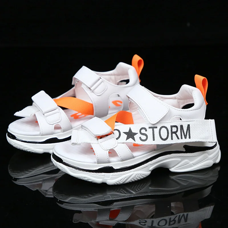 Спортивные сандалии обувь для пожилых женщин коллекция 2019 года летние дышащие на