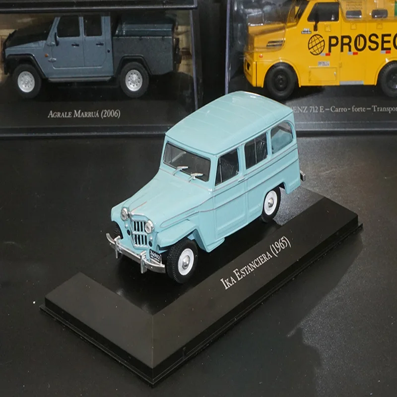 1/43 имитация IKA ESTANCIERA 1965 Ретро коллекция дисплей Модель сплав литье под давлением