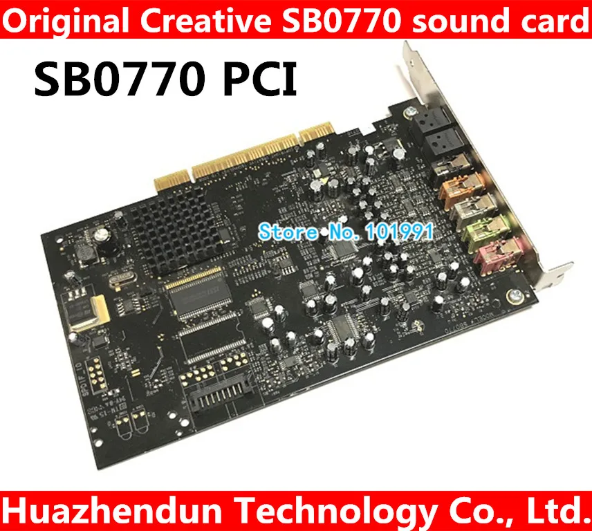 Оригинальная разборка для креативной X Fi Xtreme Music SB0770 7 1 Звуковая карта волоконная