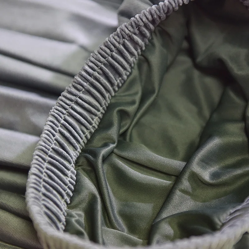 2019 Высокая талия Женская длинная юбка винтажная плиссированная Модный Топ бренд