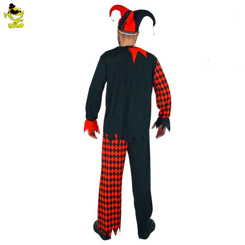Роскошные Костюмы Клоуна для взрослых маскарадный костюм на Хэллоуин мужской