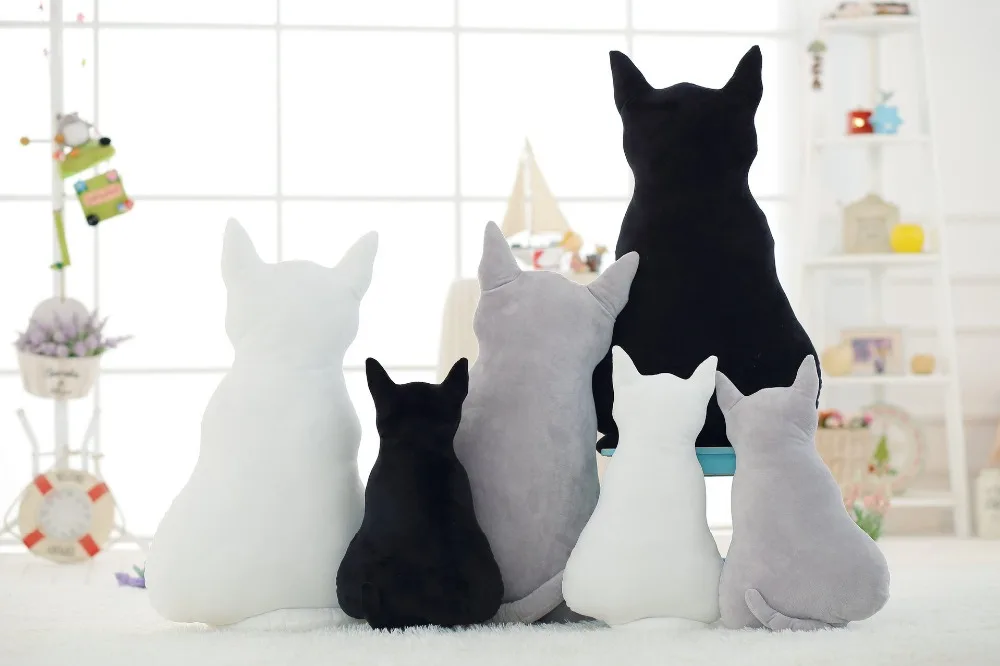 Kawaii Плюшевые игрушки для кошек милые теневые куклы детские подарочные мягкие