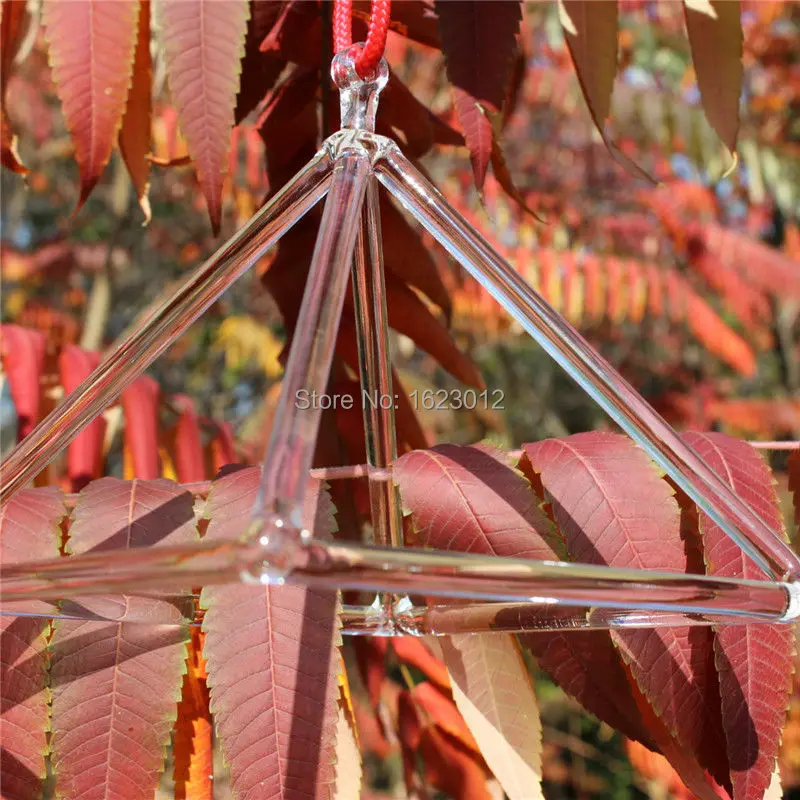 8 дюймов Пирамида кварц с украшением в виде кристаллов свободная энергия