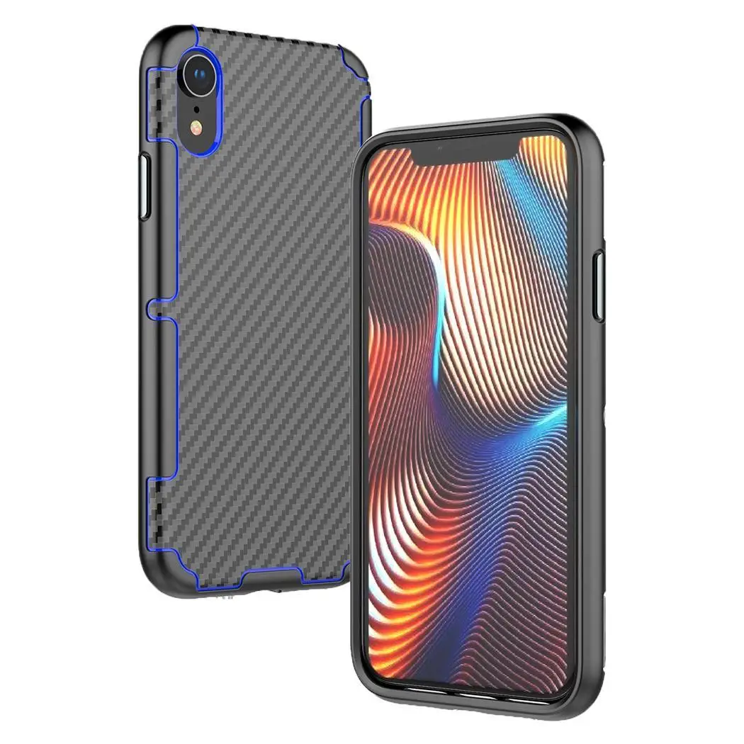 New TPU Body Skin Mobile Phone Coffee Blue For iphone XR Shell Protector for iPhone Solid | Мобильные телефоны и