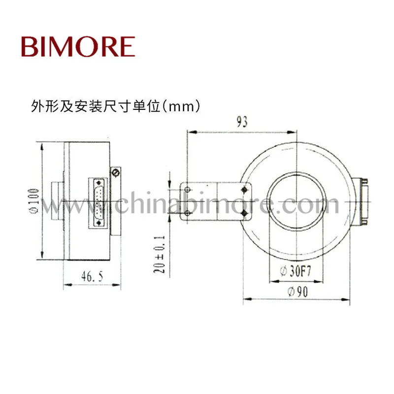 BIMORE EI100H30C-1024-BR30Y1 роторный кодер лифта | Обустройство дома