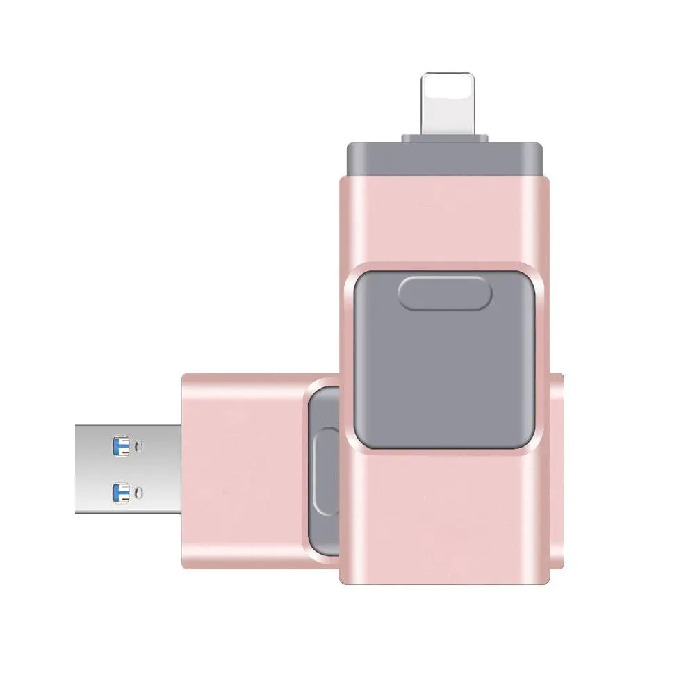 I флэш накопитель флеш USB карта памяти U диск OTG Pendrive для iPhone pro 115 6 7 8 iPad iPod/PC/MAC Andriod iOS