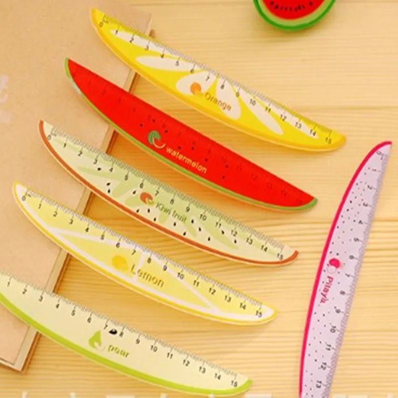 

HOT Pretty Candy Color Portable Silicone Slap Bracelet Ruler Wristband School Ruler Random Color Good Gift For Kids