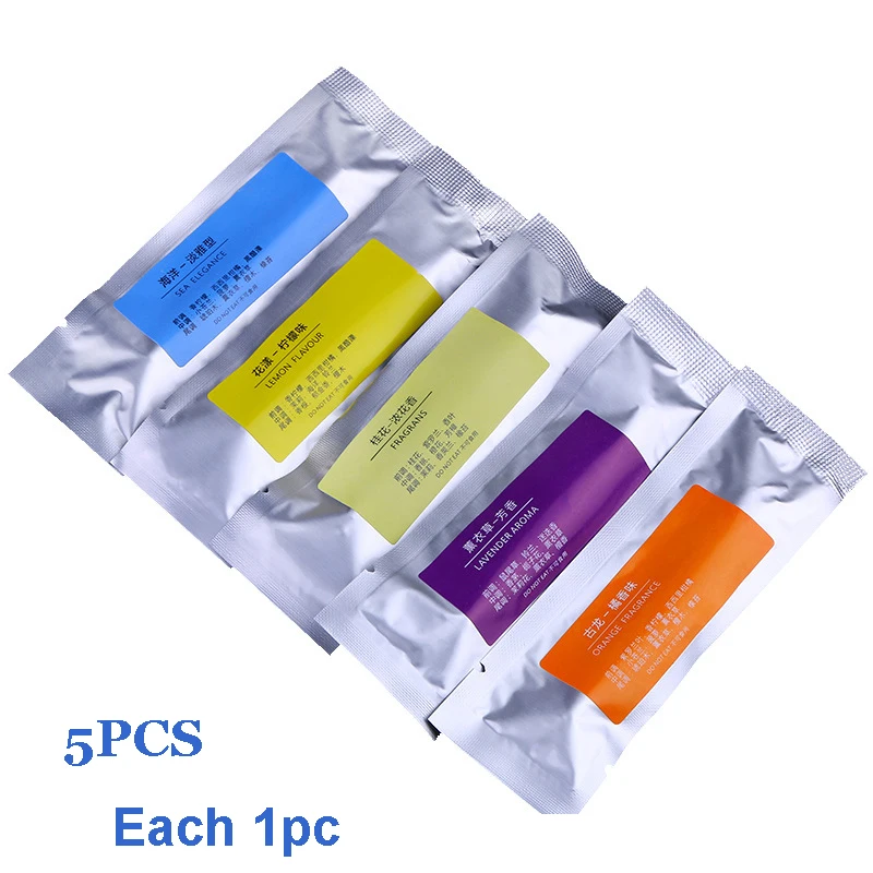 5PCS each 1pc 5 шт., освежитель воздуха на выходе, автомобильный Кондиционер, вентиляционная, твердая, парфюмерная палочка, добавка, Кельн, лаванда, лимон, османтус, морской ароматизатор - Название цвета: 5PCS each 1pc