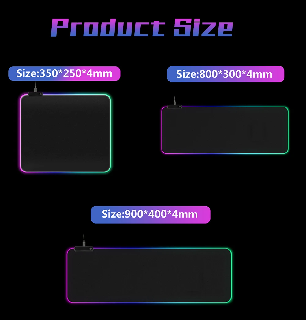 RGB коврик для мыши игровой коврик для мыши большой геймер большой супер размер XXL игровой коврик для клавиатуры Mause светодиодный коврик из натурального каучука для геймера
