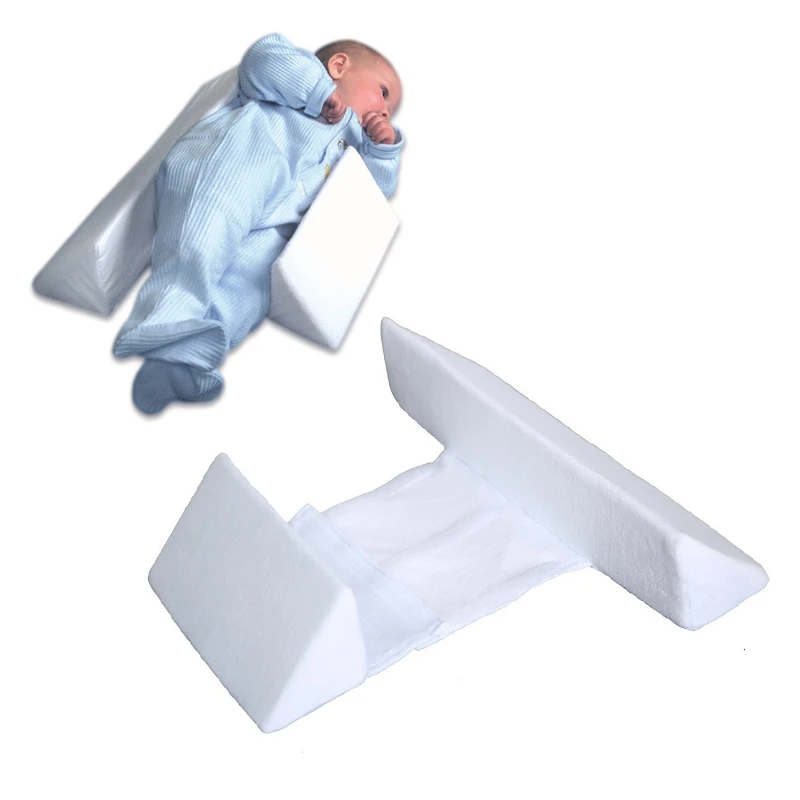 Newborn Pillow Sleeping Position Correct Pillows Anti-Roll Babies Side Sleeper Pro Baby Bedding Head Protection | Мать и ребенок