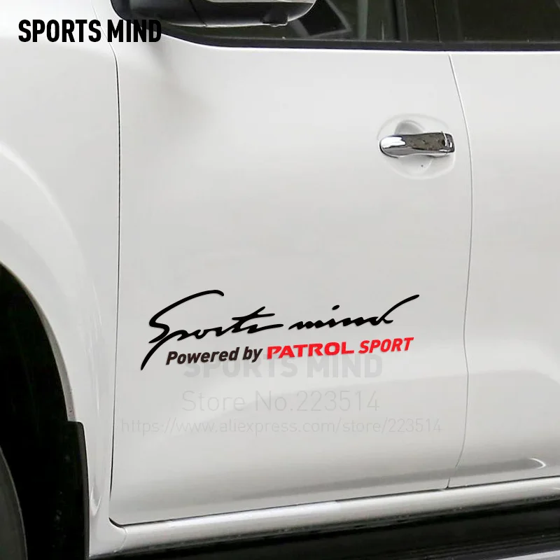 

10 Pieces Customizable Sports Mind Automobiles Reflective Car Styling Car Sticker Decal For Nissan Patrol Y61 Nismo Accessories