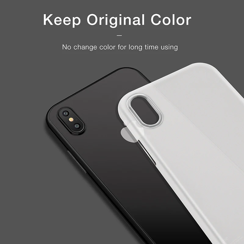 Чехлы для телефонов iPhone X XS 11 Pro Чехол Max Xr ультра тонкий жесткий PP матовый чехол Xs
