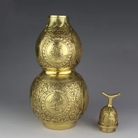 art pure copper medallion gourd safety in gossip gourd furnishing articles feng shui furnishing articles