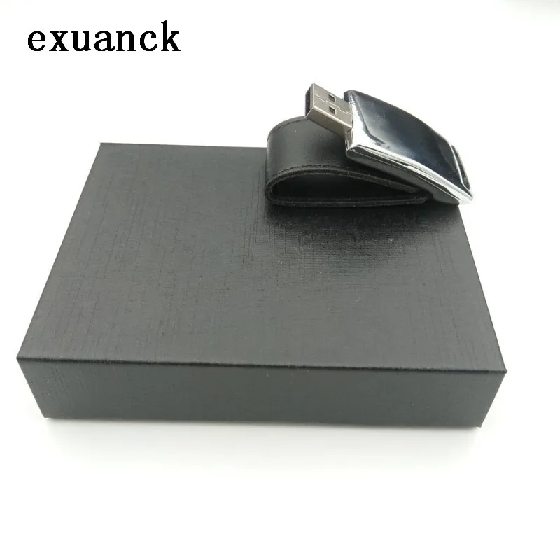 Exuanck выполненный по индивидуальному заказу кожаный USB флэш накопитель 2 0 4 ГБ 8 16
