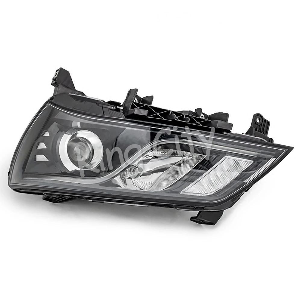 CAPQX для Geely Emgrand 7 EC7 14-17 передний водительский светильник, головной светильник, налобный светильник, Дневной светильник, лампа для бега, головной светильник, Головной фонарь в сборе