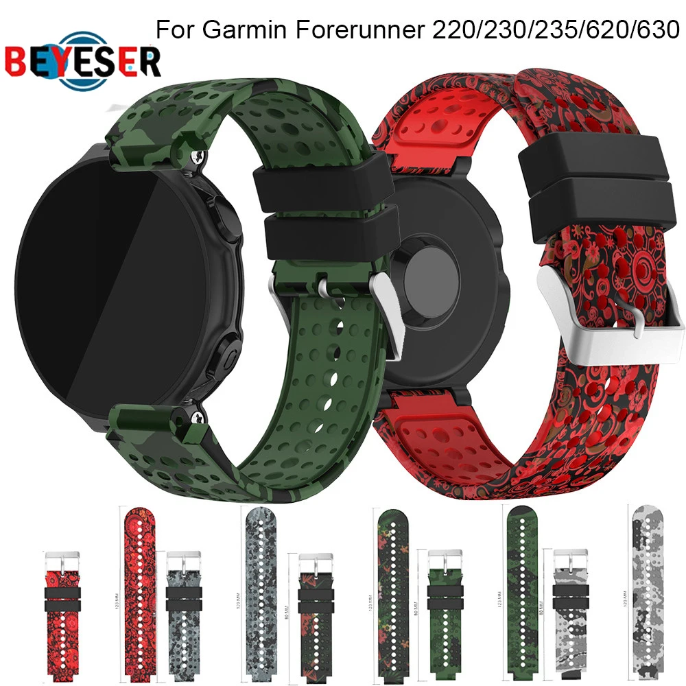 Сменный Браслет Новый ремешок для Garmin Forerunner 220 230 235 630 620 735 GPS Smartwatch Band спортивный