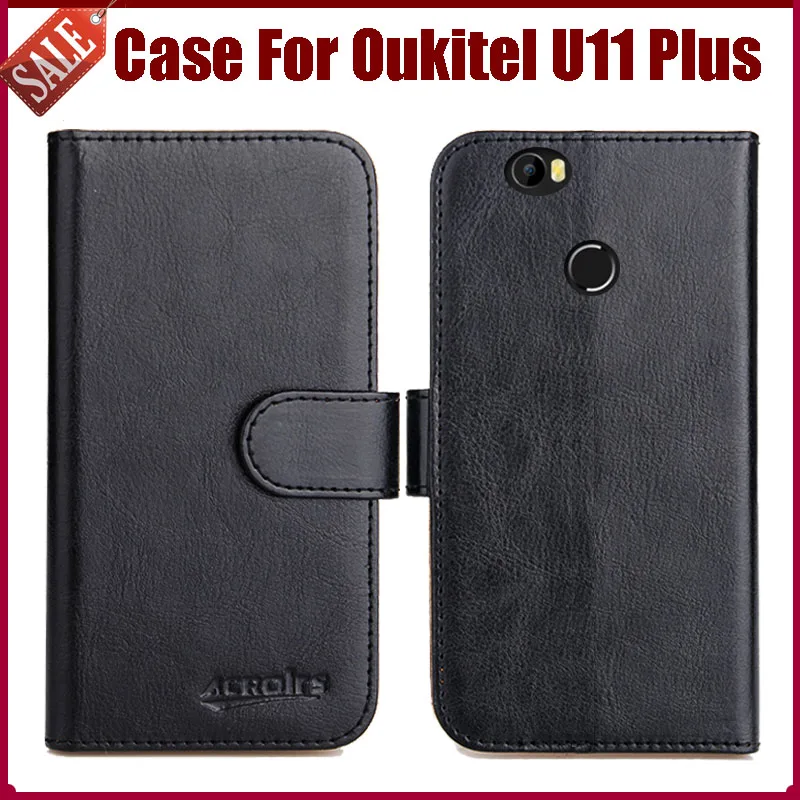 

Горячая распродажа! Чехол Oukitel U11 Plus, Новое поступление, 6 цветов, высококачественный защитный кожаный флип-чехол для Oukitel U11 Plus, чехол