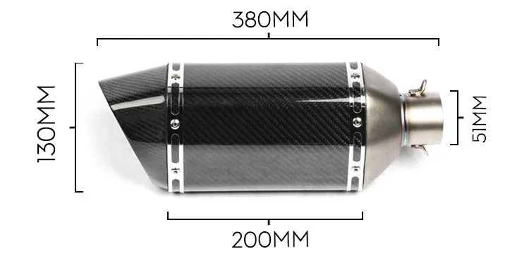 FZ6S FZ6N мотоциклетные выхлопные трубы глушителя средней трубы Слипоны для akrapovic Yamaha FZ-6N FZ-6S FZ6 мотоциклетные выхлопные трубы