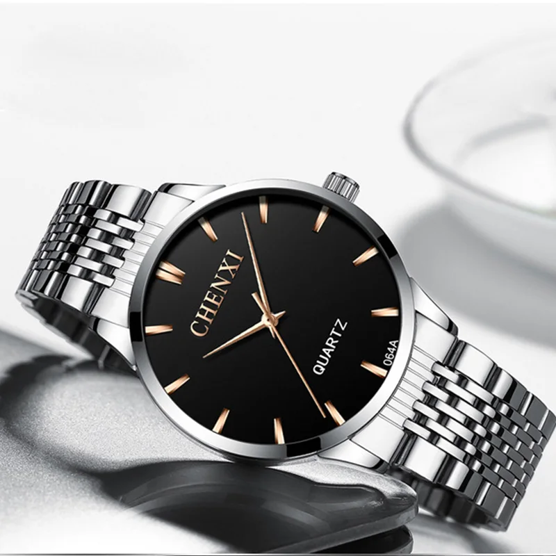 Новинка 2019 года наручные часы для мужчин мужской Известный бренд платье стиль