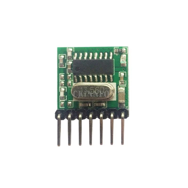 200Pcs/Lot 433 Mhz Superheterodyne RF wireless transmitter module 1527 Encoding EV1527 Code 3V-24V For Remote control | Электроника