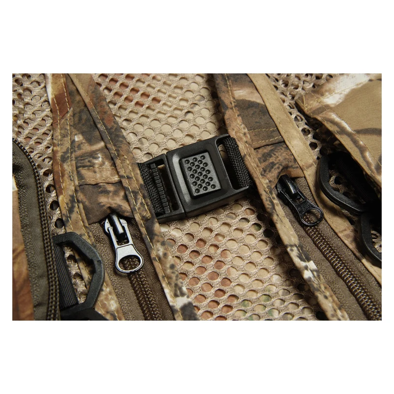 Мужской Камуфляжный жилет с несколькими карманами в сеточку|jackets ladies|jacket leopardvest men