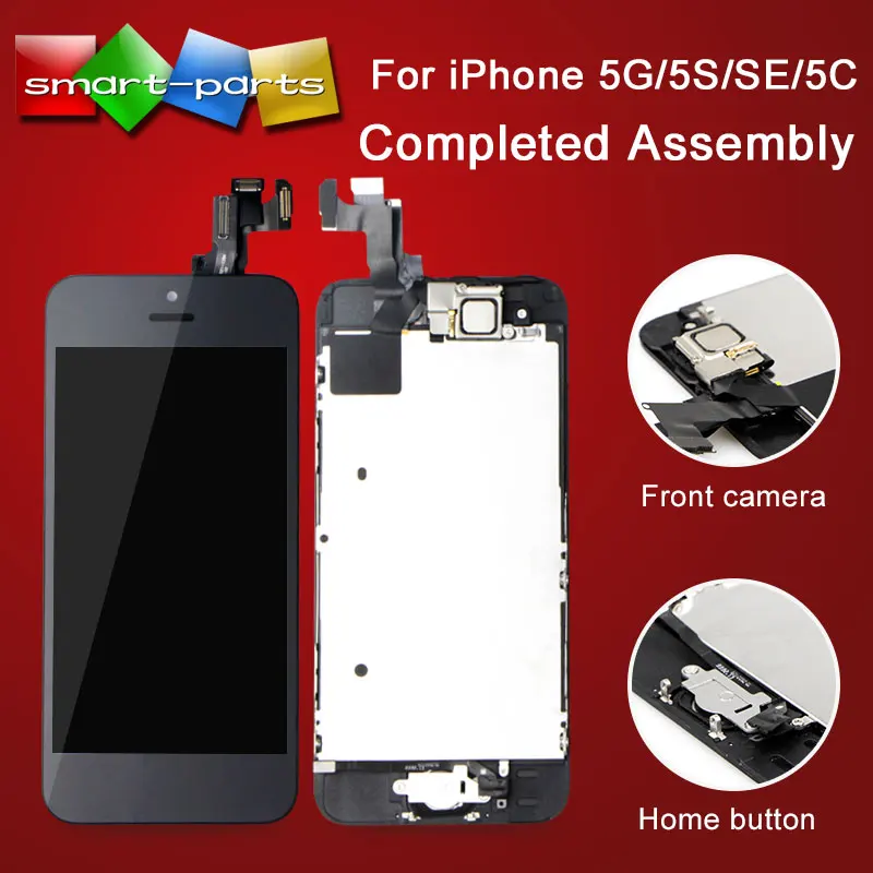 Полный ЖК дисплей для iPhone 5 5S SE 5C экран часть дисплея стеклянная Сенсорная панель