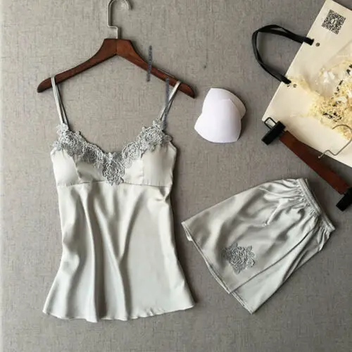 

2019 New Women Sexy Lingerie Satin Silk Lace Robe Gown Kimono Pyjamas Set Bridal Wedding Sleepwear Nightdress