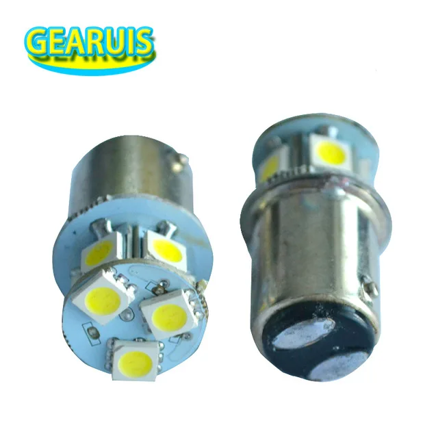 HK Post бесплатно 100 шт. BAY15D 1157 P21/5W Автомобильные светодиодные лампы 8 SMD 5050 Резервные