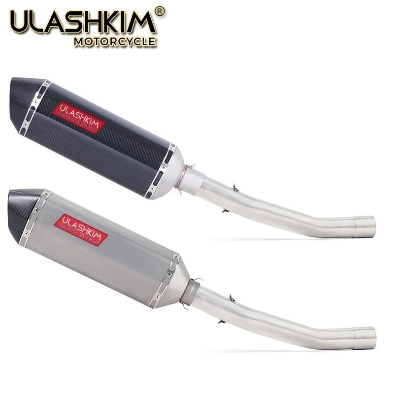 Мотоцикл выхлопной Escape глушитель средняя контактная труба полная система
