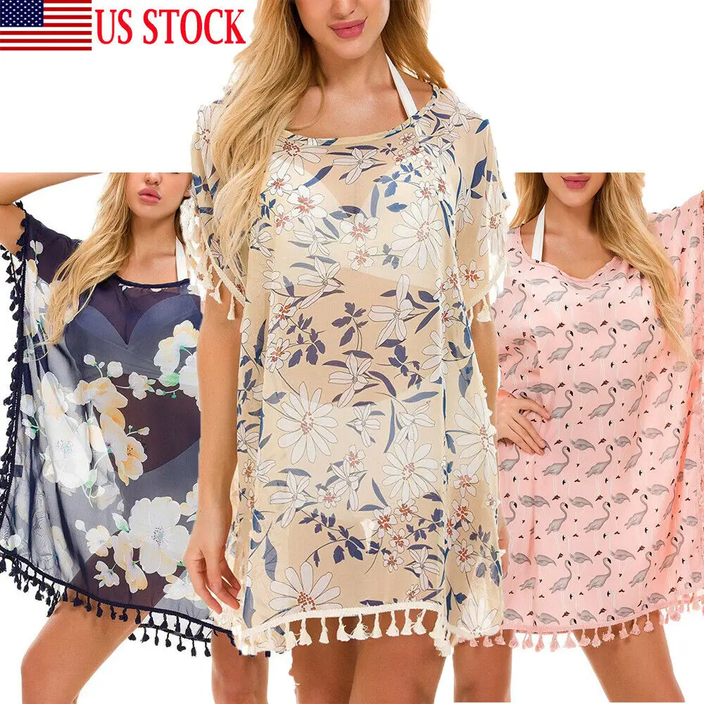 2019 новая стильная женская блузка в стиле Харадзюку С фламинго топ Пляжная