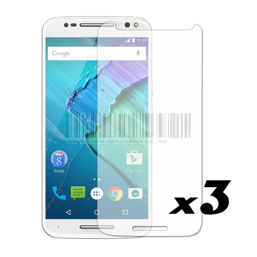 Новый 3 шт передний Прозрачный ЖК экран Защитная пленка для Motorola Moto X Style/Moto Pure Edition