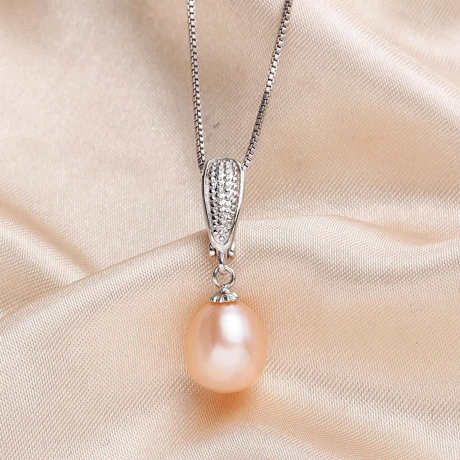 Низкая цена 8-9 мм высокое блеск натуральный пресноводный жемчуг ожерелье