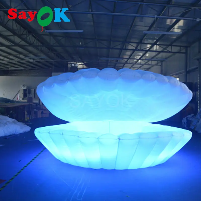 Надувная сценическая оболочка диаметром 2 м со сменными светодиодными цветами