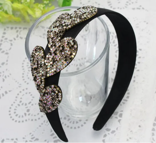 PJ.SDZM головные уборы для девушек с бриллиантами повязки волос женские челки