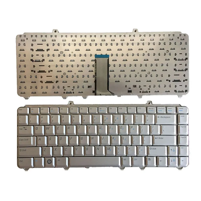 Белый США клавиатура для ноутбука Dell Inspiron 1420 1520 1521 1525 NK750 R1-5-B08 PP29L для Dell XPS M1530 XPS M1330 - Цвет: Белый