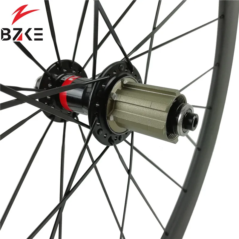 BZKE 700c Углеродные колеса для шоссейных и гоночных велосипедов комплект колес Novatec