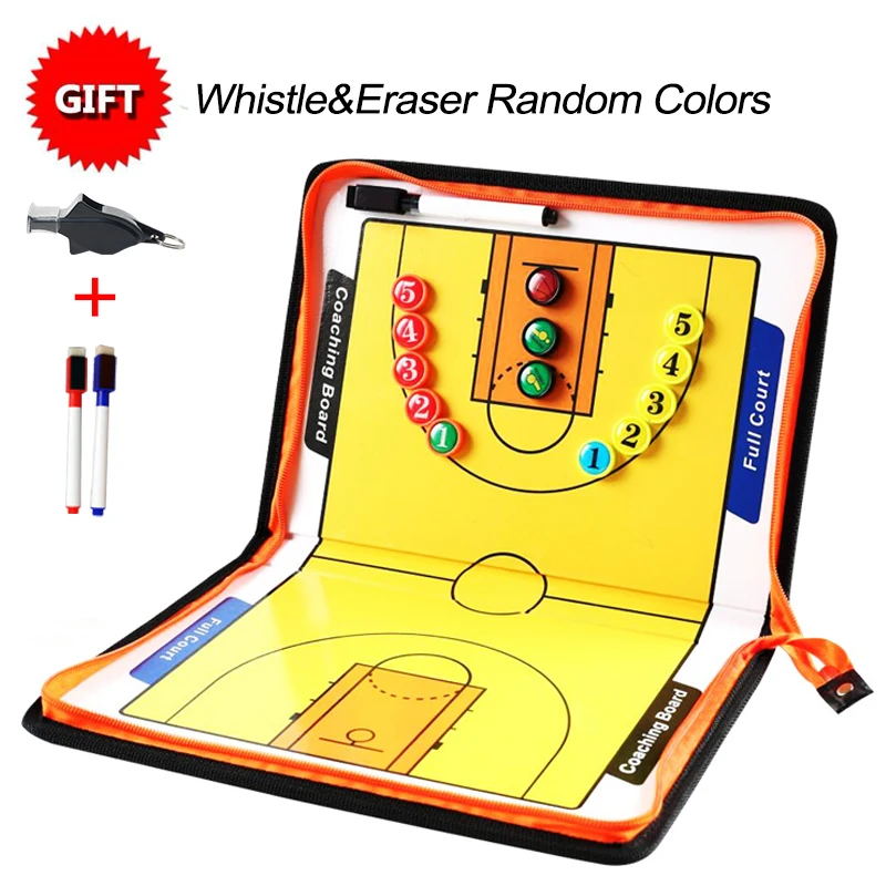 Тактическая доска баскетбольная на молнии Профессиональная тренировочная