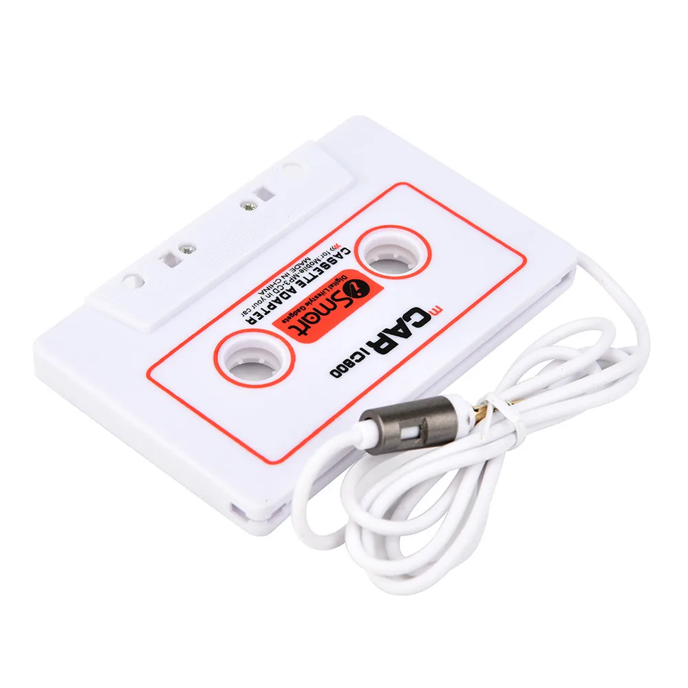 Автомобильный Кассетный адаптер IC800 3 5 мм AUX аудио для MP3/MP4 CD iPod/iPhone автомобильная