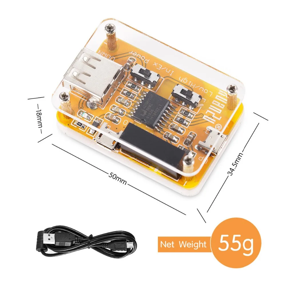 Douk аудио ADuM4160 USB к USB модуль изолятора аудио шумоподавитель промышленный изолятор защита 1500 В цифровой модуль