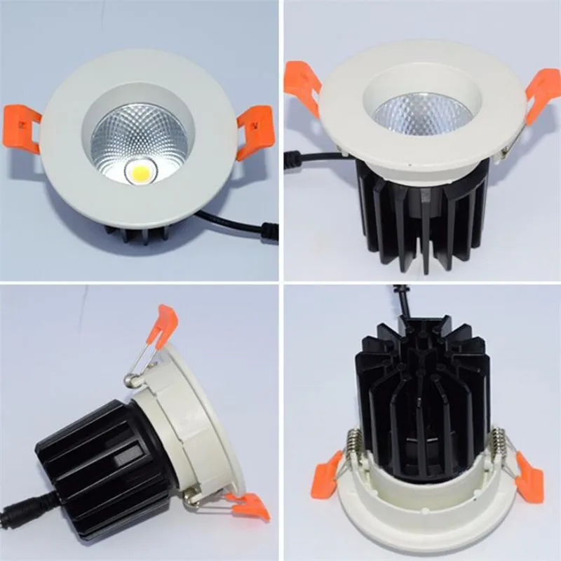 Dimmable COB 10W Warn Cold White LED wash wall lights Recessed Down Light hotel spotlights led day | Лампы и освещение