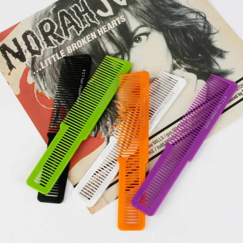 1 шт. профессиональная пластиковая расческа для стрижки волос|Расчески| |