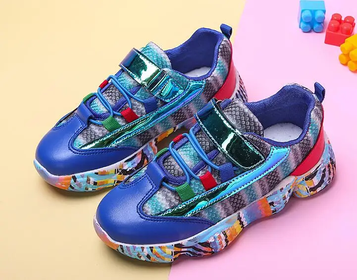 Детская повседневная обувь кроссовки для мальчиков спортивные девочек бега