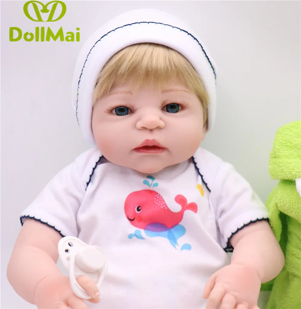Банный халат куклы Реборн настоящая babydoll полностью силиконовые мальчиков и