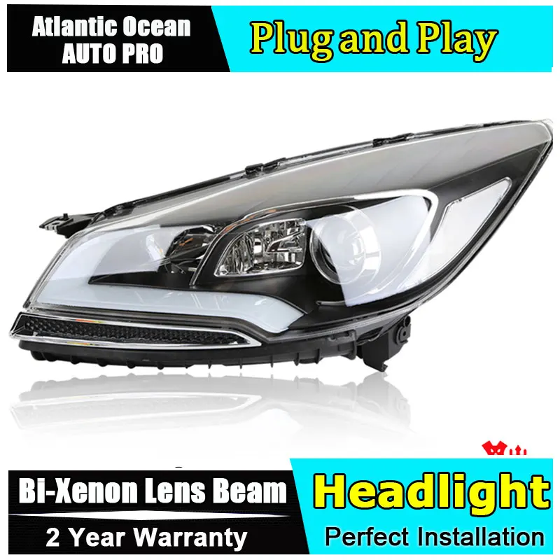 Автостайлинг для Ford Kuga Escape ксеноновые фары 2013 2016 светодиодные drl бифокальные