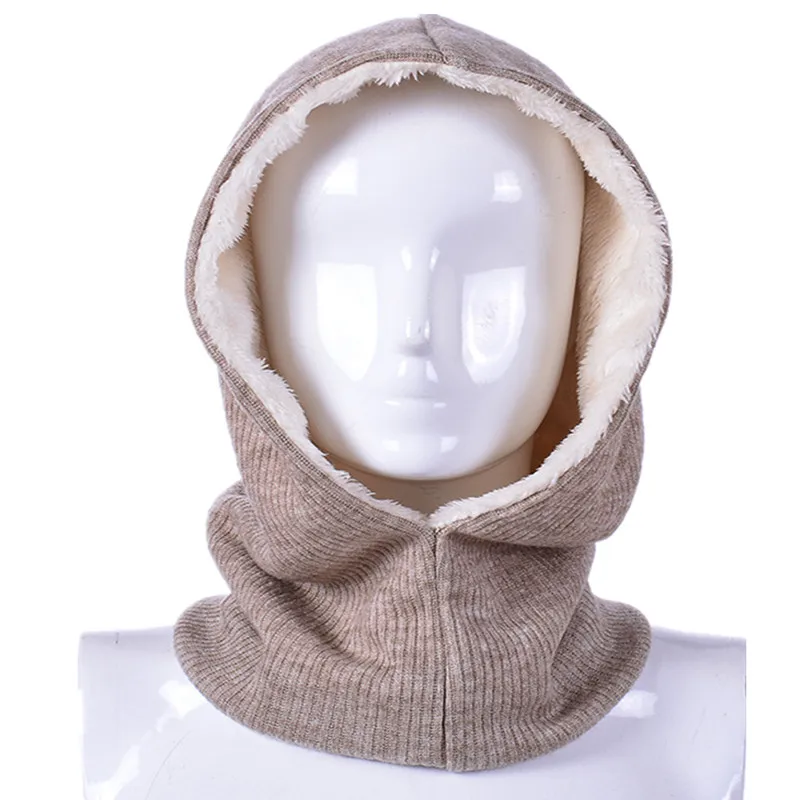 Зимние женские и мужские вязаные шапки бини шарф для мальчиков Skullies Beanies Зимние плюшевые шапки для мужчин и женщин шапки Gorras Bonnet маски шапки