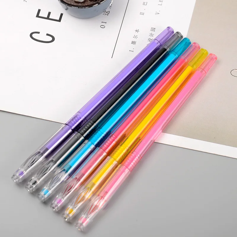 

D49 Алмазная ручка красочная ручка серия свежий 12 цветов Ручка студенческие принадлежности офисные принадлежности Прямая поставка с завода ...