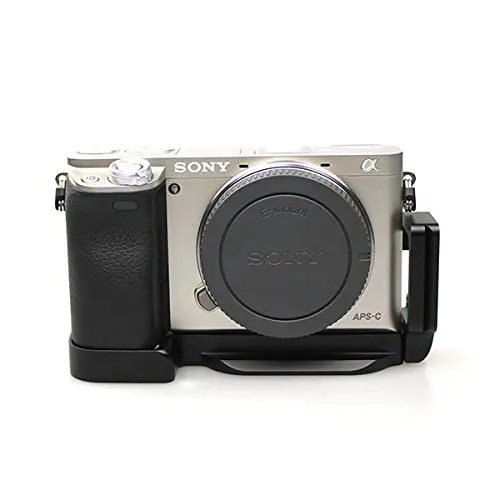 БЫСТРОРАЗЪЕМНАЯ l-пластина кронштейн держатель ручка для Sony Alpha A6000 цифровая камера для Arca швейцарская головка штатива