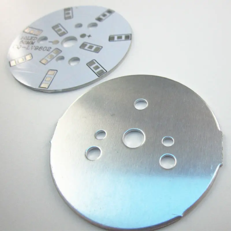 Светодиодная лампа радиатор pcb 5 Вт 50 мм серия 2 параллельная smd 5630 smd5730 алюминиевая