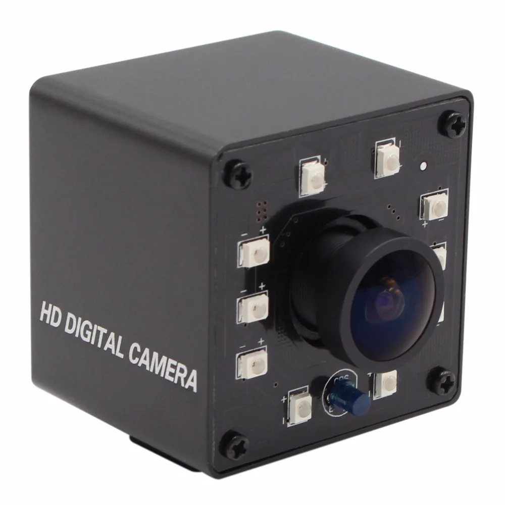 Широкоугольный объектив рыбий глаз 2 МП 30/60/120fps USB2.0 Мини Цифровая HD веб камера IR Cut